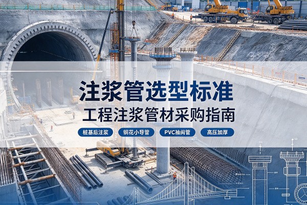 永平注浆管选型标准