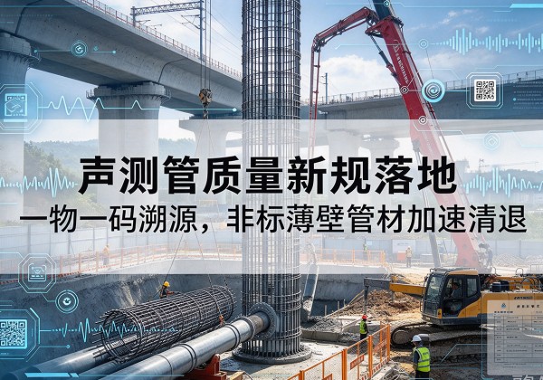 永平声测管质量新规落地，一物一码溯源，非标薄壁管材加速清退