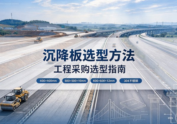 永平沉降板选择方法